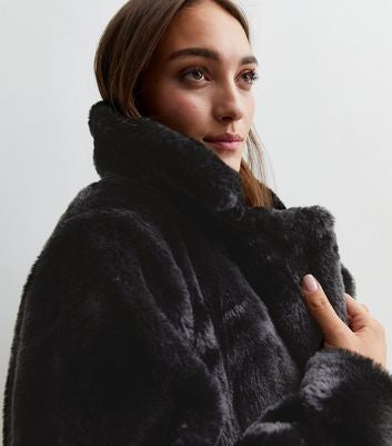 Black Fur Coat
