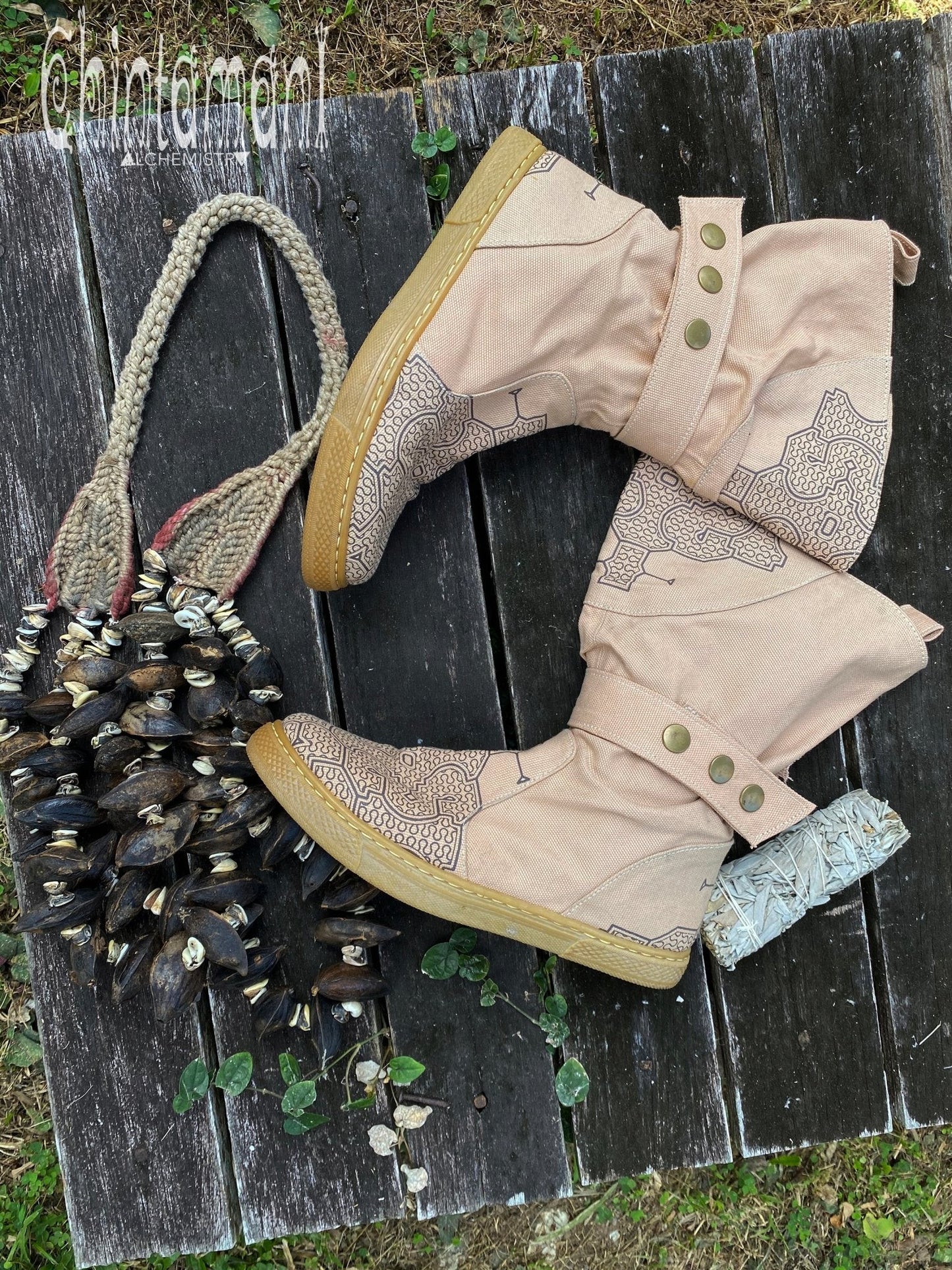 Chintamani Canvas Boots EU 42