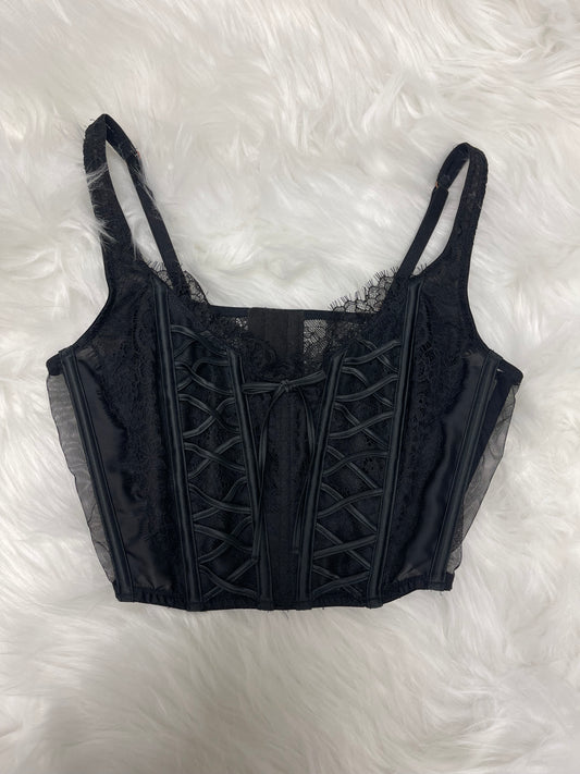 Black Lace Corset