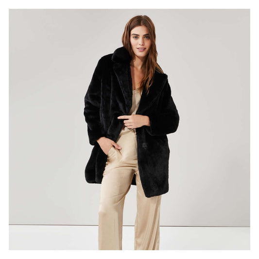 Black Fur Coat
