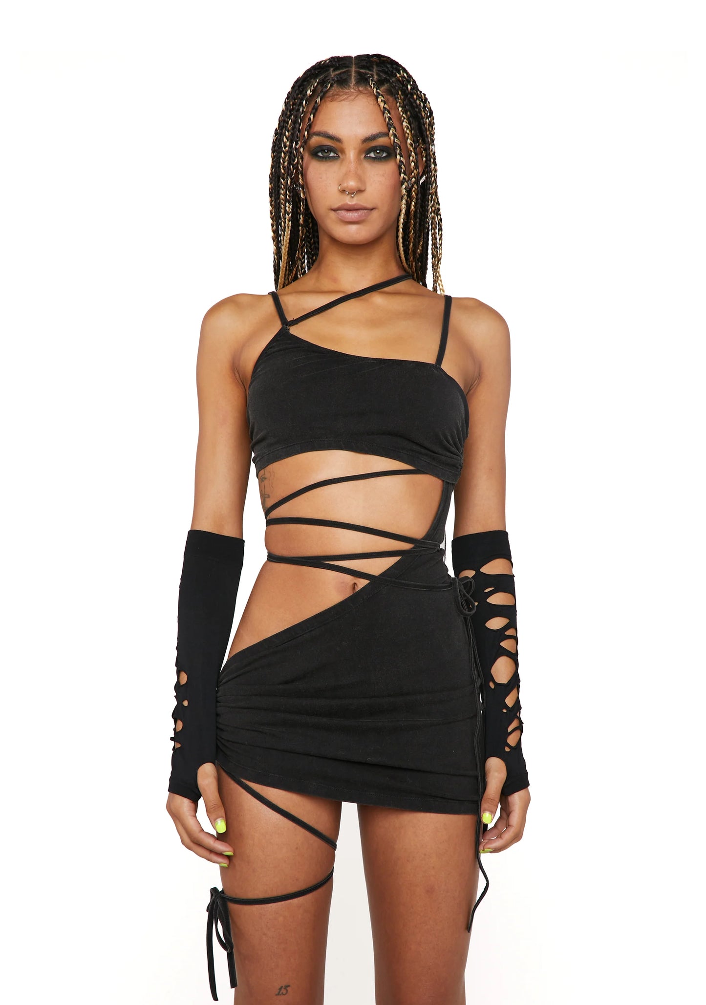 Darker Wavs Black Dress