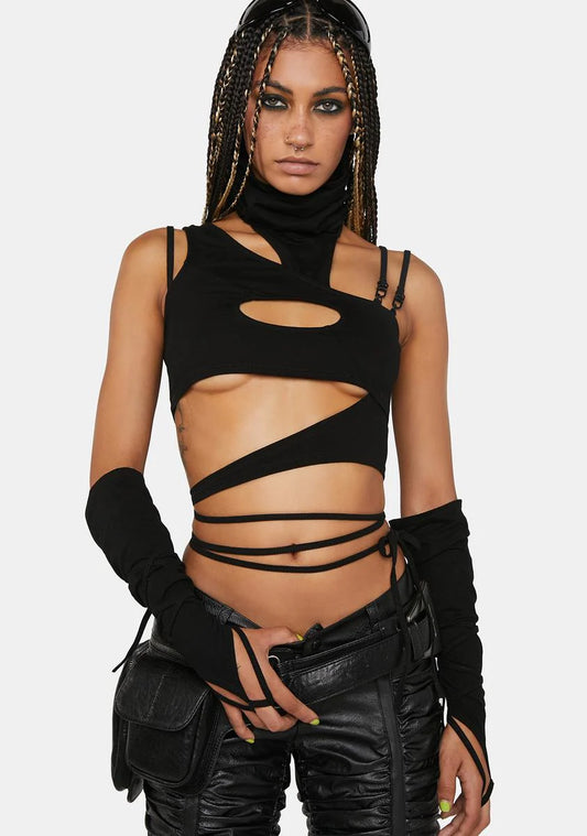 Darker Wavs Black Top