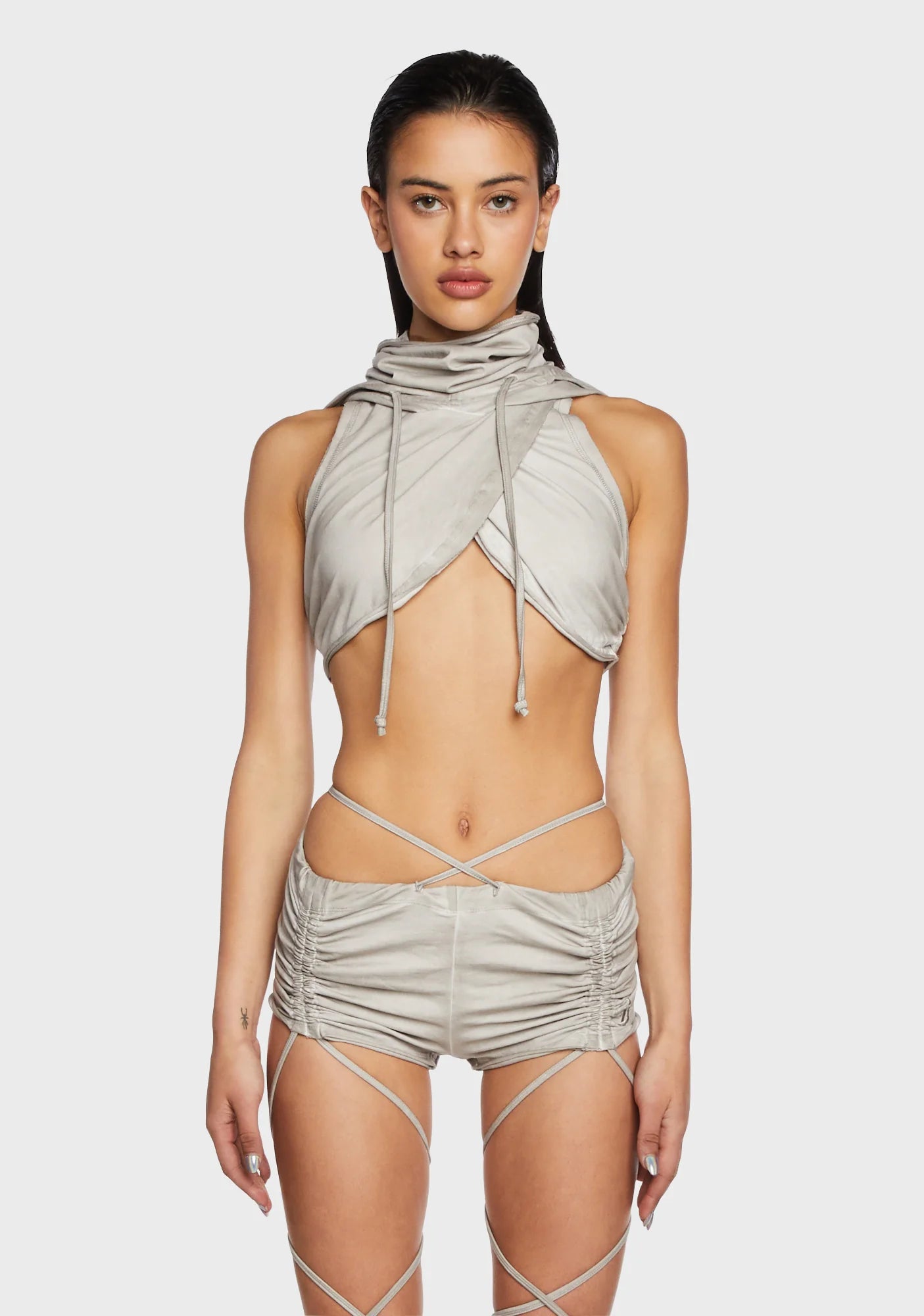 Darker Wavs Cross Top